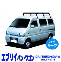 楽天市場】エブリィ da62v ルーフキャリアの通販