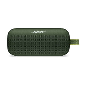 Bose SoundLink Flex Bluetooth speaker ポータブル ワイヤレス スピーカー マイク付き 最大12時間 再生 防水 防塵 サイプレスグリーン