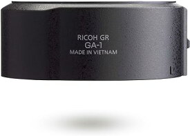 RICOH レンズアダプター GA-1 対応機種: GR III / ワイドコンバージョンレンズ GW-4装着時に使用するアダプター / 49 フィルターを装着可能 / GT-4装着検出機構付き 手ぶれ補正最適化