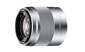 ソニー 望遠単焦点レンズ APS-C E 50mm F1.8 OSS デジタル一眼カメラα Eマウント 用 純正レンズ SEL50F18 シルバー