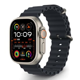 Aizgalxor オーシャン バンド 対応 Apple Watch Ultra 49/45/44/42mm、ウォータースポーツシリコーン交換用バンド 対応 iWatch Series 9/8/7/6/5/4/3/2/1/SE