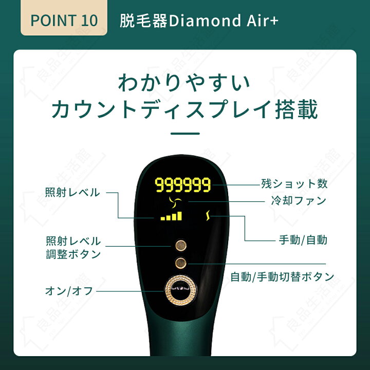 楽天市場】脱毛器 IPL光脱毛器 レーザー 永久脱毛 光美容器 家庭用脱毛 