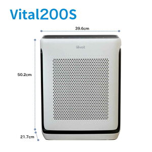 C@ Levoit ͐ \ tB^[ HEPA Ód tB^[ Y EL ԕ PM2.5 É C gјAg X}zΉ ybg[h ƒ rO Q ₷݃[h ZT[ 