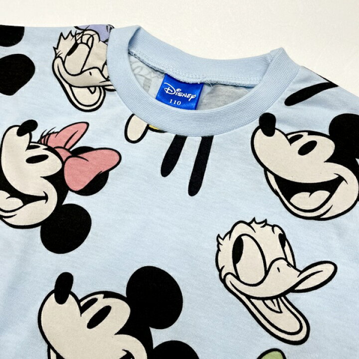楽天市場】ディズニー ミッキー＆フレンズ 総柄 半袖 プリント Tシャツ  