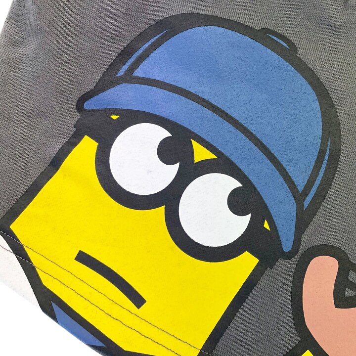楽天市場】ミニオンズ ベースボール 長袖 Tシャツ 秋 春 ミニ裏毛 野球 