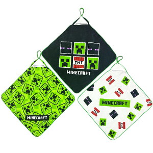 Minecraft �}�C���N���t�g �}�C�N�� ���� ���[�v�^�I�� 3���Z�b�g �T�C�Y��27×27cm �L�����N�^�[ �ۈ牀 �c�t�� ���w�Z �������w 2026�y1�_�܂Ń��[���։z