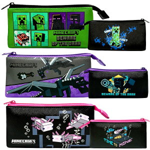 Minecraft �}�C���N���t�g �}�C�N�� �X���[�|�P�b�g�|�[�` �P�[�X ���ꕨ �������� �y���P�[�X ��H100×W200×D35mm �Q�[�� �L�����N�^�[ �O�b�Y �y2�_���[���։\�z
