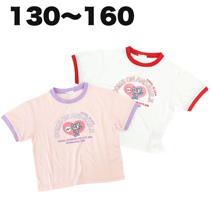 楽天市場】【150cmのみ】 ANGEL BLUE エンジェルブルー 半袖 Tシャツ 