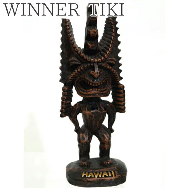 楽天市場】アンシエント ティキ 約18cm TIKI ハワイ 神 幸運 幸福 長寿 