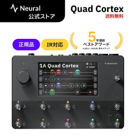 Neural DSP Quad Cortex 10-000 グレー｜アンプモデラー＆マルチエフェクター／録音対応／USB-C／WiFi対応／電源アダプター付／正規品