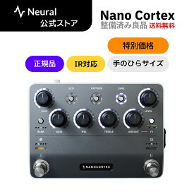 Neural DSP Nano Cortex 160000-B 【整備済み品｜通常価格より10%OFF｜1年保証】コンパクト｜小型アンプモデラー｜マルチエフェクター｜エフェクター｜USBオーディオ／Bluetooth・WiFi対応／Capture機能／正規品