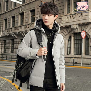 ダウン ダウンコート 中綿 ダウン コート 撥水 メンズ ブラック レッド ネイビー 黒 青色 緑 冬 防寒 アウトドア 暖かい フード付き