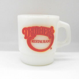 ファイヤーキング スタッキング・マグカップ 「Druther's Restaurant」　（ドゥザーズ レストラン）アドバタイジング・マグ1970年代中期~1986年代のビンテージ品です。刻印はOVEN-PROOF 碇マーク MADE IN U.S.A
