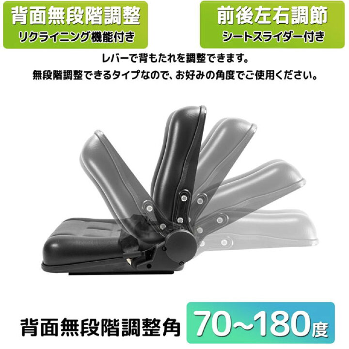 楽天市場】SA7汎用シート 防水 交換用 リクライニング＆スライダー機能 