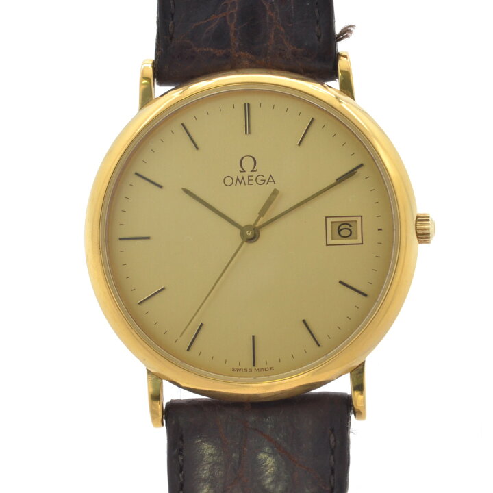 楽天市場】【電池交換済】【3ヶ月保証】 OMEGA オメガ DeVille デビル 