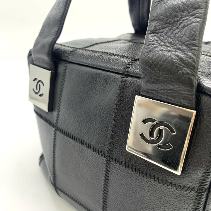 楽天市場】CHANEL シャネル チョコバー ミニボストンバッグ ソフト 