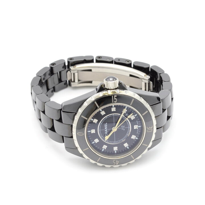 楽天市場】CHANEL シャネル J12 H1625 12Pダイヤモンド 33ミリ 