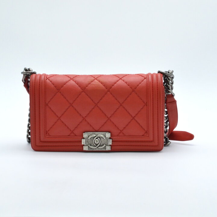 楽天市場】CHANEL シャネル ボーイシャネル25 18番台 ラムスキン 