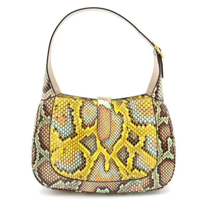楽天市場】GUCCI グッチ ジャッキー 1961 パイソン 636709 肩掛け  