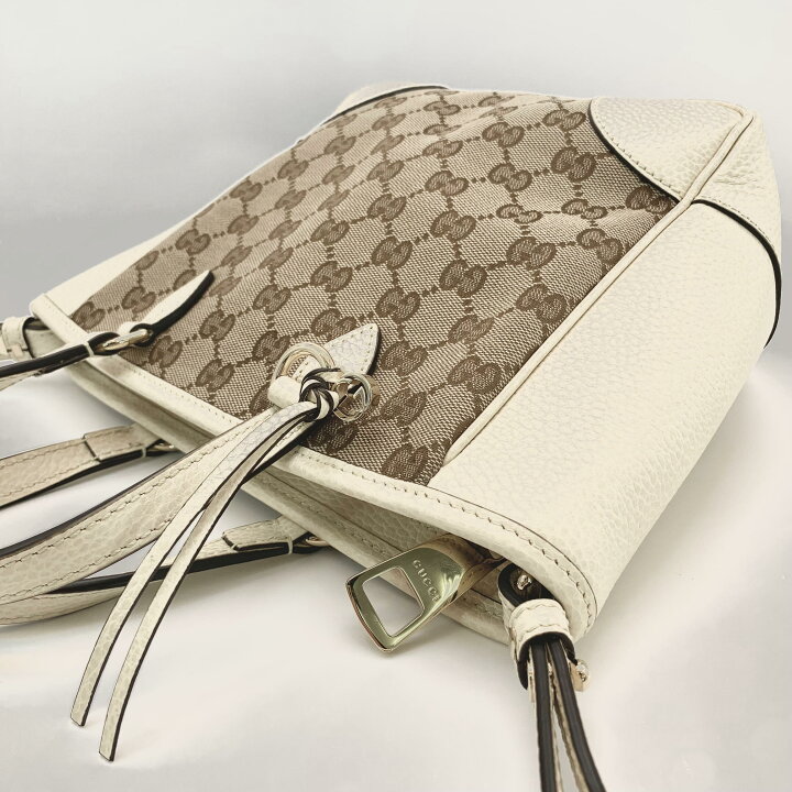 楽天市場】GUCCI グッチ GGキャンバス アイボリー ベージュ 449241 