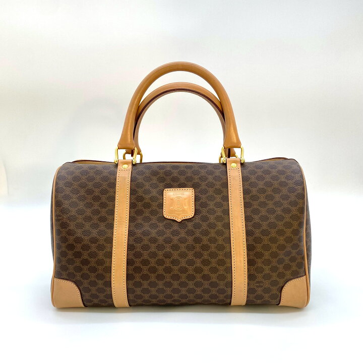 楽天市場】CELINE セリーヌ マカダム柄 M14 ボストン ボストン 
