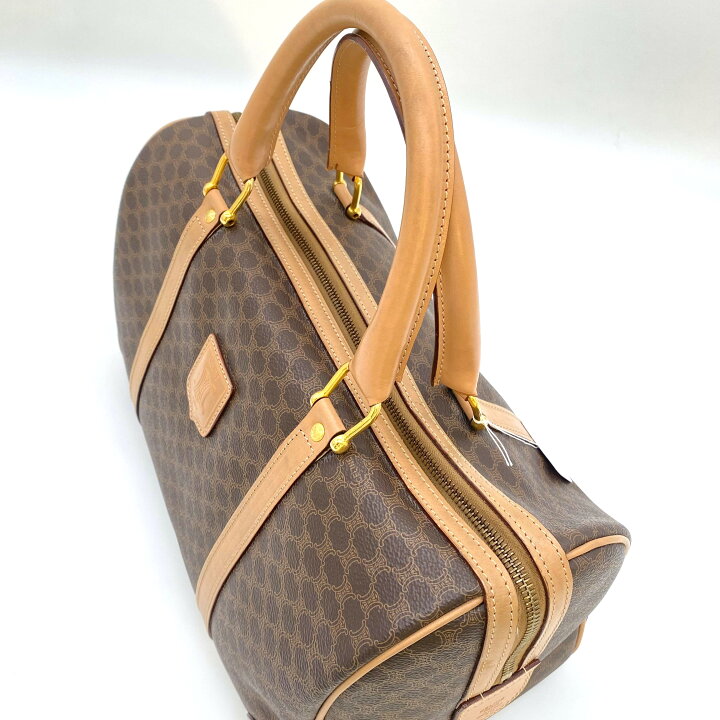 楽天市場】CELINE セリーヌ マカダム柄 M14 ボストン ボストンバッグ 