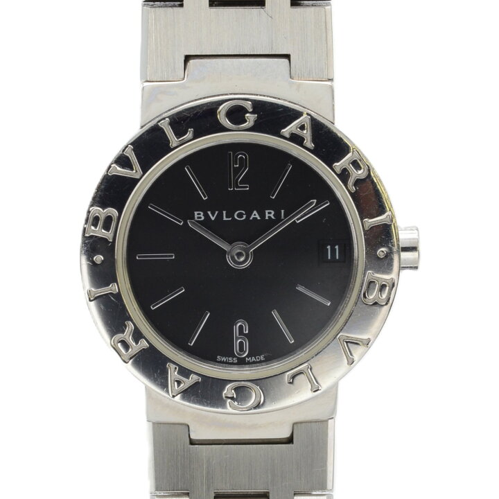 楽天市場】BVLGARI ブルガリ ブルガリブルガリ BB23SS 黒文字盤 SS  