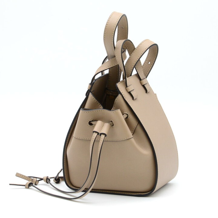 楽天市場】LOEWE ロエベ ハンモック ドローストリングミニ レザー 2WAY  