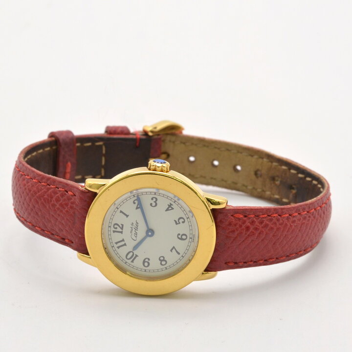 楽天市場】CARTIER カルティエ Must Ronde マストロンド ヴェルメイユ  