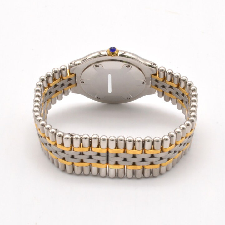 楽天市場】CARTIER カルティエ マスト21 ダイヤベゼル クォーツ SS×YG 