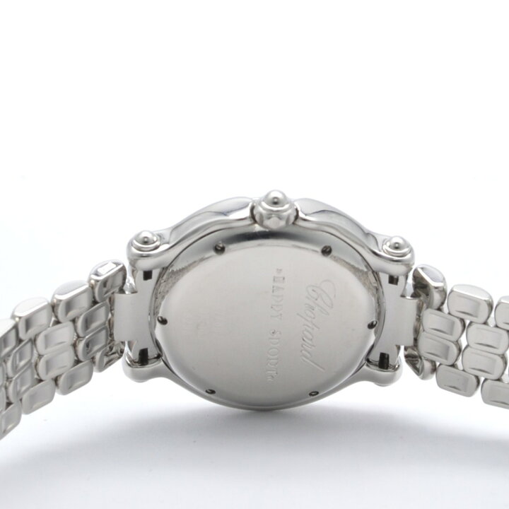 楽天市場】CHOPARD ショパール ハッピースポーツ 4Pダイヤ ブラック  