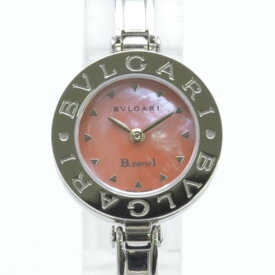 BVLGARI ブルガリ ビーゼロワン BZ22S レディース腕時計 シェル文字盤 SS クォーツ QZ プレゼント ギフト 【中古】 【美品】