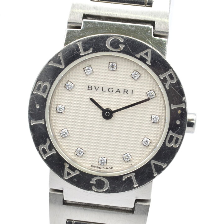 楽天市場】BVLGARI ブルガリ BB26SS レディース腕時計 クォーツ 白文字  