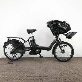 ＜リユース・中古＞自転車 子ども乗せサイクル 電動アシスト自転車 ヤマハ PAS Kiss 20インチ 内装3段