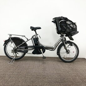 ＜リユース・中古＞自転車 子供乗せ電動アシスト自転車 ブリヂストン Angelino Petite 20インチ 内装3段