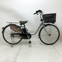 楽天市場】自転車 panasonic vivi ビビ 26シャイニーシルバーの通販