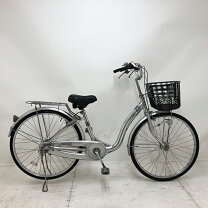 楽天市場】自転車 26インチ（カラーシルバー）（シティサイクル 
