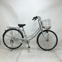 楽天市場】自転車 26インチ（カラーシルバー）（シティサイクル 