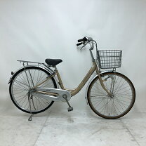 楽天市場】自転車 26インチ シティサイクル（カラーゴールド）の通販