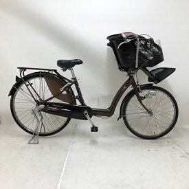 【クーポン対象】中古 自転車 激安 子供乗せ付き自転車 ブリヂストン Angelino 26インチ 内装3段 整備士点検済み
