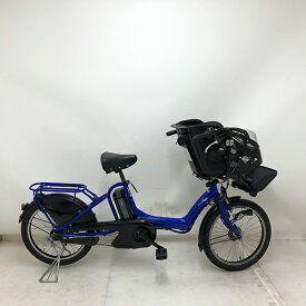 【クーポン対象】中古 自転車 激安 電動アシスト 子供乗せ対応小径自転車 YAMAHA PAS kiss 20インチ 内装3段 整備士点検済み