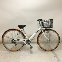 楽天市場】中古 自転車（カラーホワイト）（シティサイクル｜自転車 