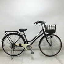 楽天市場】シティサイクル 27インチ（カラーブラウン）の通販