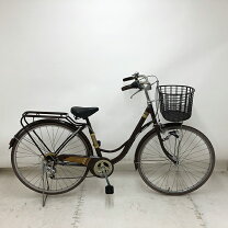 楽天市場】シティサイクル 27インチ（カラーブラウン）の通販