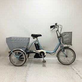 【クーポン対象】中古 自転車 激安 電動アシスト 三輪車 ブリヂストン Assistaインチ 内装3段 整備士点検済み