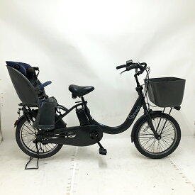 【クーポン対象】【新品充電器付き】中古 自転車 激安 子供乗せ対応小径電動アシスト パナソニック ギュット・クルームR・DX 20インチ 内装3段 整備士点検済み
