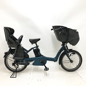 【クーポン対象】中古 自転車 激安 電動アシスト 子供乗せ付き小径自転車 ブリヂストン bikke 20インチ 内装3段 整備士点検済み