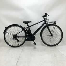【クーポン対象】【新品充電器付】中古 自転車 激安 電動アシスト クロスバイク パナソニック Velo-Star 700×38c 外装7段 整備士点検済み