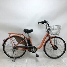【クーポン対象】中古 自転車 激安 電動アシスト ブリヂストン FRONTIA 26インチ 内装3段 整備士点検済み