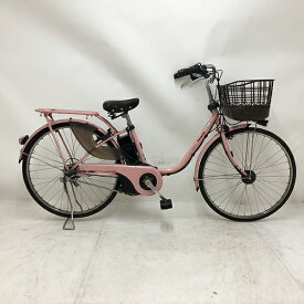 【クーポン対象】中古 自転車 激安 電動アシスト パナソニック VIVI style DX 26インチ 内装3段 整備士点検済み